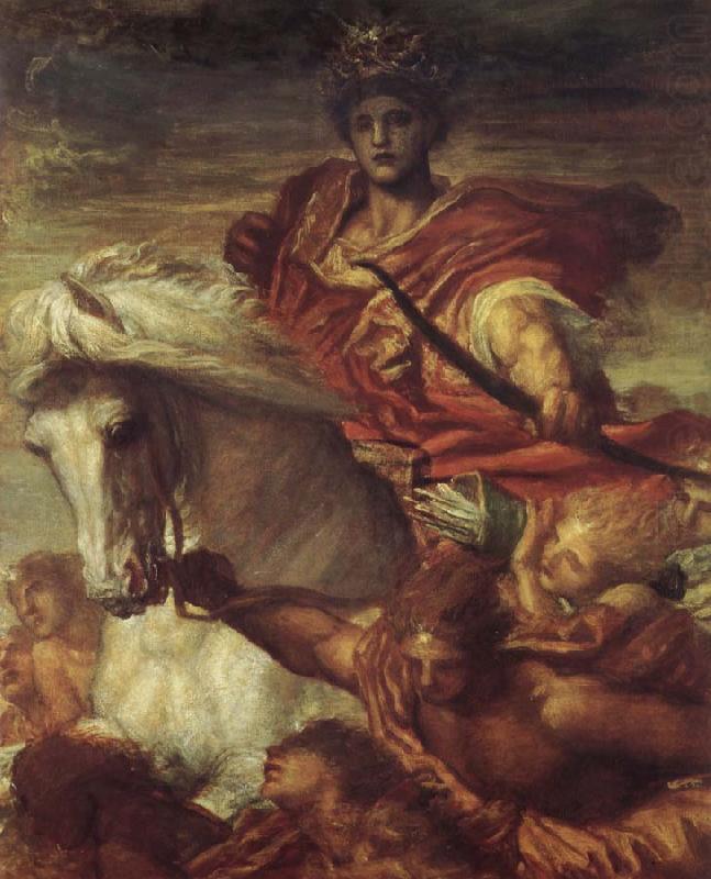 Georeg frederic watts,O.M.S,R.A. The Rider on the White Horse china oil painting image